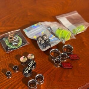 Lot of new Piercings-different size and styles